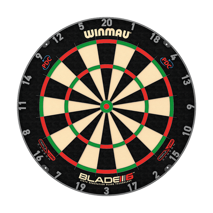 Winmau Blade 6 Triple Core Set mit PDC Surround und 2 Sets Darts