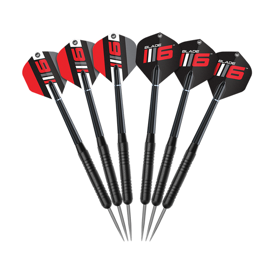 Winmau Blade 6 Triple Core Set mit PDC Surround und 2 Sets Darts
