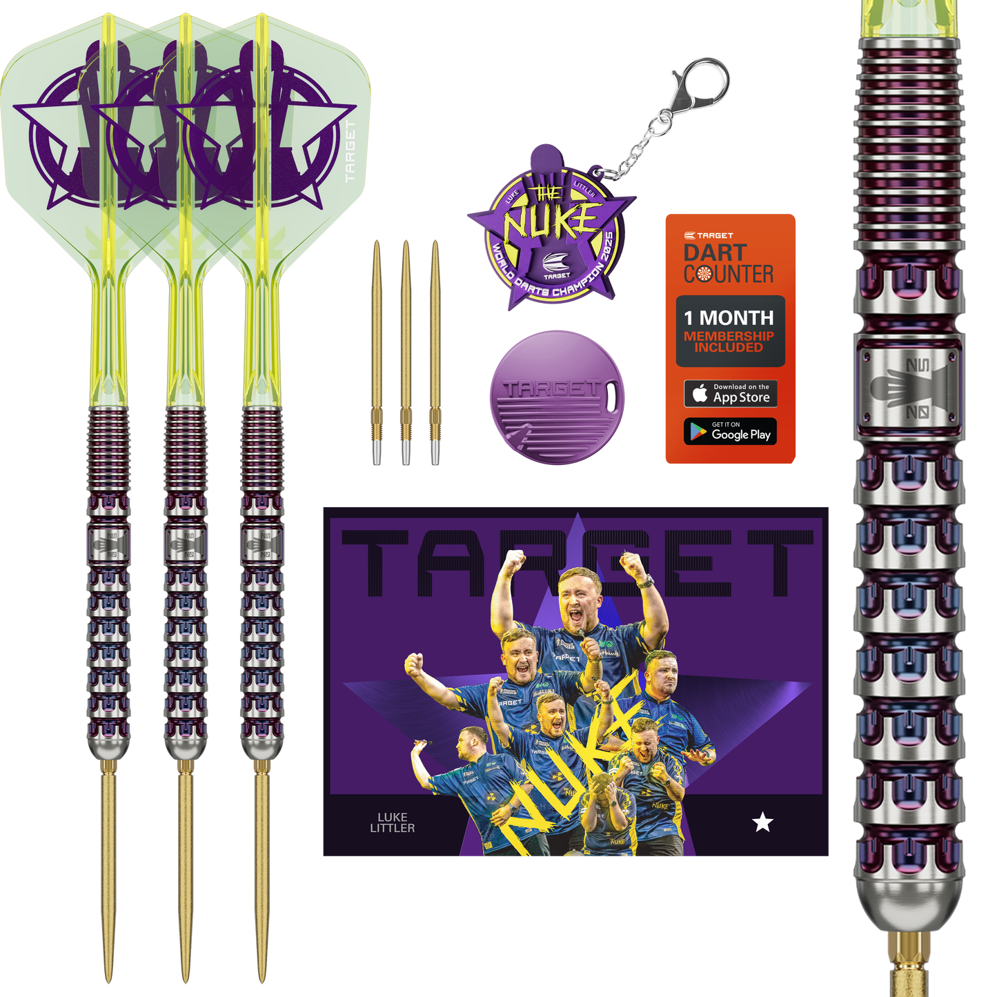 Target - Swiss Point - Luke Littler WC 2025 - Steeldart