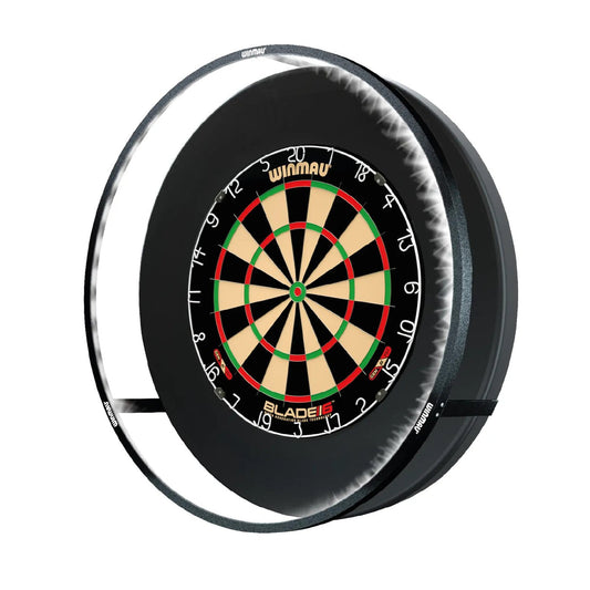 Winmau Blade 6 + Winmau Plasma + PU Surround Black - Dartset